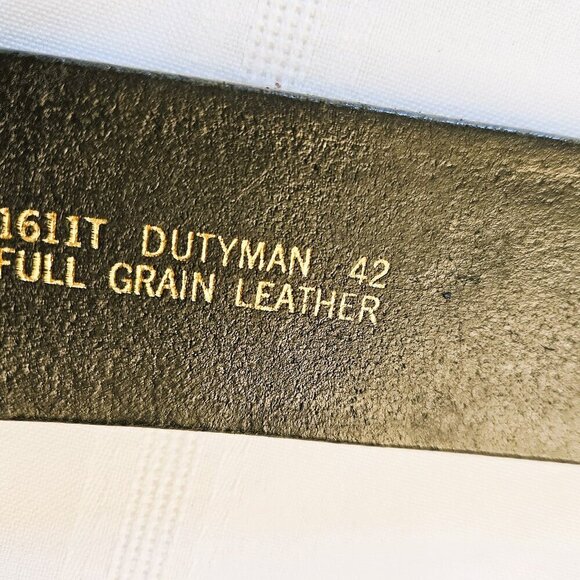 Duty Man 1611T Full Grain Leather Utility Work Wear Belt  42 X 1-3/4" - Picture 6 of 6